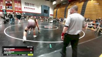 175 lbs Cons. Round 2 - Bryce Hager, Torrington vs Alex Brown, Jackson Hole