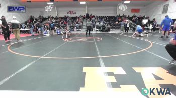40 lbs Final - Jase Tyson, Verdigris Youth Wrestling vs Tucker Hawkins, Checotah Matcats