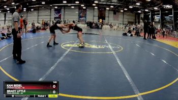 140 lbs Rd# 10- 4:00pm Saturday Final Pool - Brady Little, Team Gotcha vs Kam Bedel, Dynasty Black
