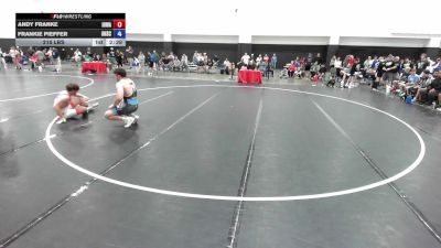 215 lbs Andy Franke, Iowa vs Frankie Pieffer, Ohio Scarlet FS