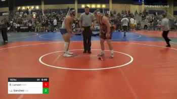 Match - Dallin Larson, East Valley WC vs Jose Sanchez, UTB Wrestling