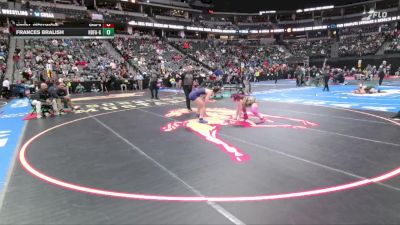 G145-4A Cons. Round 1 - Frances Bralish, Holy Family Girls vs Emily Marquez, Canon City Girls