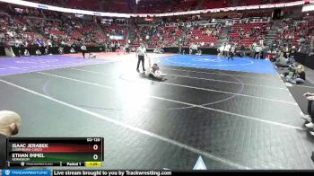 D2-120 lbs Champ. Round 1 - Isaac Jerabek, Luxemburg-Casco vs Ethan Immel, Kewaskum