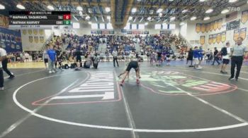 138 lbs Cons. Semi - Nathan Harvey, Black Creek Wrestling Club vs Raphael Taquechel, Lake Highland Prep