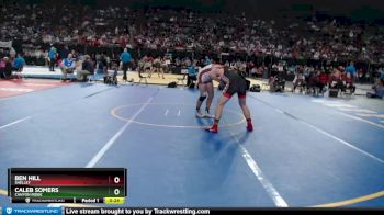 4A 160 lbs 5th Place Match - Ben Hill, Shelley vs Caleb Somers, Canyon Ridge