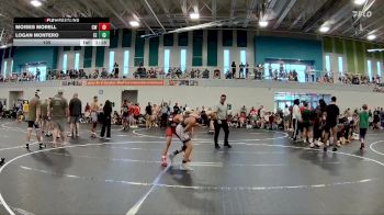 105 lbs Round 3 (4 Team) - Moises Morell, Creeks Wrestling vs Logan Montero, Eagle Empire