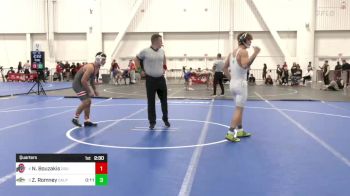 133 lbs Quarters - Nic Bouzakis, Ohio State vs Zeth Romney, Cal Poly