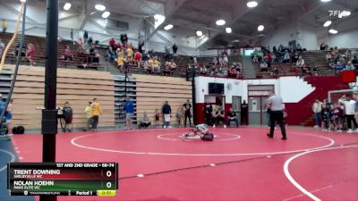 68-74 lbs Quarterfinal - Nolan Hoehn, PAWS Elite WC vs Trent Downing, Shelbyville WC