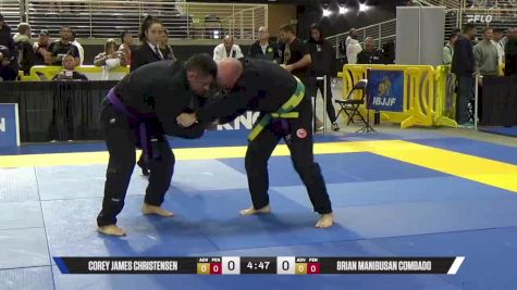 Monroe Cruz De Oliveira Filho vs Corey James Christensen 2025 Pan Jiu Jitsu IBJJF Championship