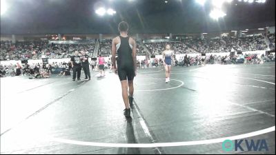 105 lbs Consi Of 8 #2 - Justice Davis, Lady Outlaw Wrestling Academy vs Legacy Dunn, Kipp Tulsa