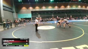 144 lbs Cons. Round 3 - Kenny Egan, Ponderosa vs Carlos Valdez, Bishop Kelly
