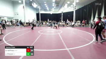 167 lbs Quarterfinal - Benny Hoffman, Centurion vs Jeremy Pitcock, Olympic