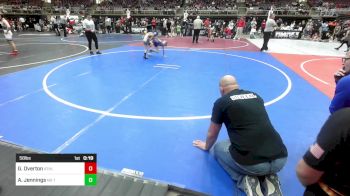 58 lbs Consi Of 4 - Garrison Overton, Athlos Wrestling vs Alexander Jennings, No Team