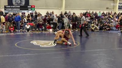 126 lbs 5th Place Match - Nate O`Sullivan, Chaminade vs Ayden Cardona, Xavier