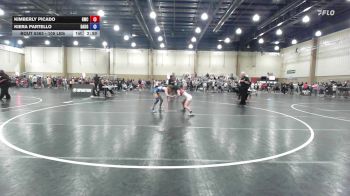 105 lbs Quarterfinal - Kimberly Picado, Gladiator Wrestling vs Kiera Partello, Daughters Of Zion