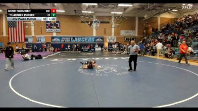 98 lbs 3rd Place Match - Grant Gardiner, Uintah vs Thatcher Purser, Corner Canyon