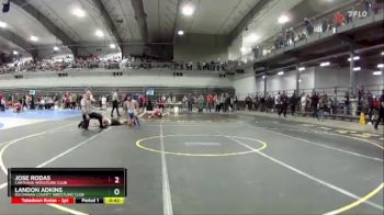 190 lbs Cons. Semi - Jose Rodas, Carthage Wrestling Club vs Landon Adkins, Buchanan County Wrestling Club