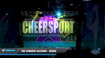 The Stingray Allstars - Beach [2021 L4 Senior Coed - Small Day 2] 2021 CHEERSPORT National Cheerleading Championship