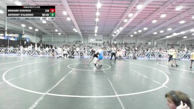 127 lbs Rr Rnd 2 - Edward Stavros, CTWHALE vs Anthony D'Alessio, Ruthless Black