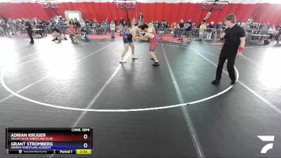 285 lbs Cons. Semi - Adrian Kruger, Valley Elite Wrestling Club vs Grant Stromberg, Askren Wrestling Academy