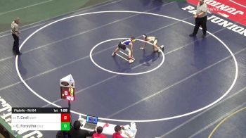 92 lbs Pigtails - Rd 64 - Trent Croll, Northwestern Lehigh vs Cole Forsythe, Exeter