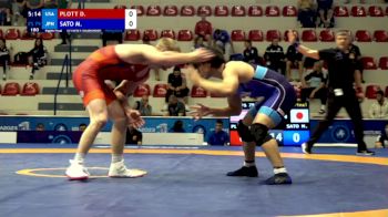 79 kg 1/8 Final - Dustin Glenn Plott, United States vs Masaki Sato, Japan