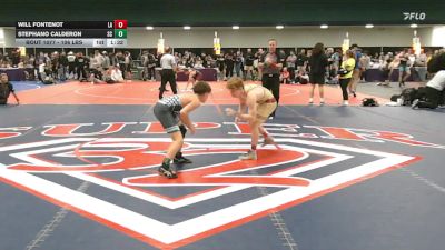 106 lbs Consi Of 64 #1 - Will Fontenot, LA vs Stephano Calderon, SC