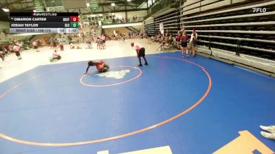 158-174 lbs Cons. Round 2 - Omarion Carter, Cincinnati Elite Wrestling Aca vs Josiah Taylor, BLOOM