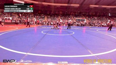 49 lbs Round Of 16 - Lucas Freeman, Florida Scorpions vs Uzziah (Uzzi) Zeller, Flow Academy Honolulu, HI