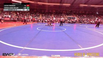 49 lbs Round Of 16 - Lucas Freeman, Florida Scorpions vs Uzziah (Uzzi) Zeller, Flow Academy Honolulu, HI