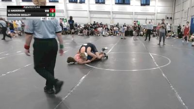 132 lbs Round 2 (6 Team) - LJ Anderson, West Virginia Wild vs Bronson Begley, Dayton Bandits