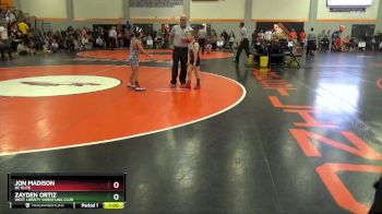 PW-13 lbs Semifinal - Jon Madison, DC Elite vs Zayden Ortiz, West Liberty Wrestling Club