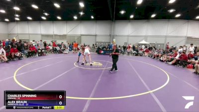 152 lbs Placement Matches (8 Team) - Charles Spinning, Oregon vs Alex Braun, Minnesota Blue