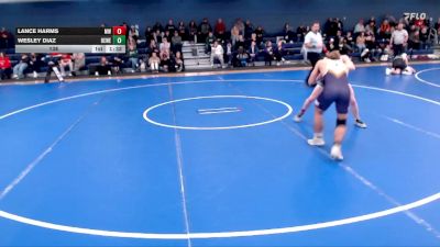 138 lbs Round 4 (16 Team) - Wesley Diaz, Bellevue West vs Lance Harms, Millard West