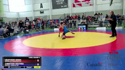 60kg Cons. Round 4 - Udayveer Singh, Akhara Of Champions WC vs Christian Gouveia, Central Toronto WC