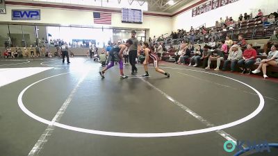 130 lbs Rr Rnd 1 - Sam Takape, Kingfisher YellowJackets vs Joslyn Cheney, Blackwell Wrestling Club