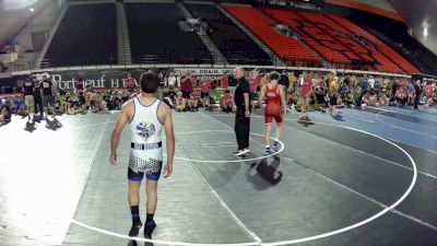 145 lbs Zane Hill, Oregon 1 HS Boys vs Jayden Martinez, Washington 1 HS Boys