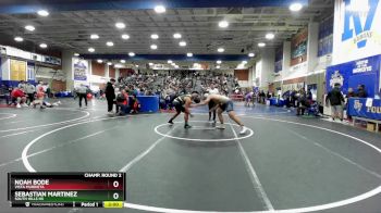 215 lbs Champ. Round 2 - Noah Bode, Vista Murrieta vs Sebastian Martinez, South Hills Hs