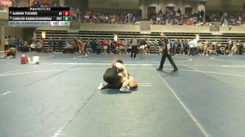 145 Championship Bracket Champ. Round 2 - Carlos Saenlouangraj, Pipestone vs Aaron Tucker, Brandon Valley