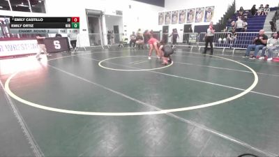 155 lbs Champ. Round 2 - Emily Ortiz, Northview vs Emily Castillo, Sierra Vista