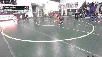 155 lbs Champ. Round 2 - Emily Ortiz, Northview vs Emily Castillo, Sierra Vista