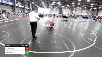 132 lbs Consi Of 64 #2 - Logan Chornoby, FL vs Nicolas Bribitzer, NY