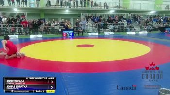 45kg Quarterfinal - Jonrex Casa, Central Toronto WC vs Jonas Lopatka, Edmonton WC