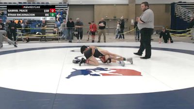 80 lbs Champ. Rd Of 16 - Gabriel Peace, Quest School Of Wrestling vs Ethan Encarnacion, HeadHunters Wrestling Club
