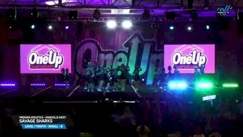 Premier Athletics - Knoxville West - Savage Sharks [2025 L1 Youth - Small - B Day 1] 2025 One Up Grand Nationals