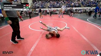 61 lbs Rr Rnd 3 - Nicholas George, Tulsa North Mabee Stampede vs Ben Bartel, Bartlesville Wrestling Club