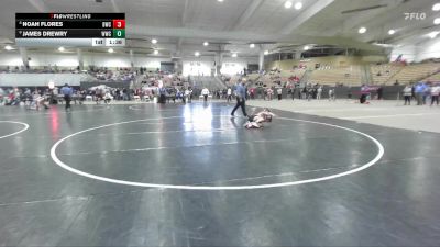 100 lbs Champ. Round 1 - James Drewry, Wave Wrestling Club vs Noah Flores, Blackman Wrestling Club