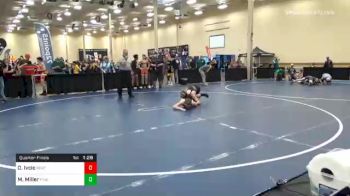 132 lbs Quarterfinal - Owen Ivcic, Bentworth vs Maclane Miller, Pine Richland