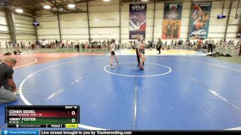 60 lbs Rd# 8- 12:30pm Saturday Final Pool - Vinny Foster, PA Blue vs Cohen Seidel, NCWAY National Team