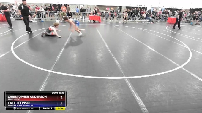 132 lbs Quarterfinal - Christopher Anderson, Team Nazar vs Cael ...